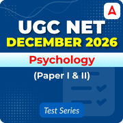 UGC NET Psychology (Paper I & II) December 2026 Mock Test
