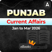 Punjab Current Affairs Jan to Mar 2026 E-Book By Adda247