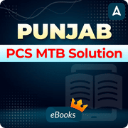 Punjab PCS MTB Solution E-Book By Adda247