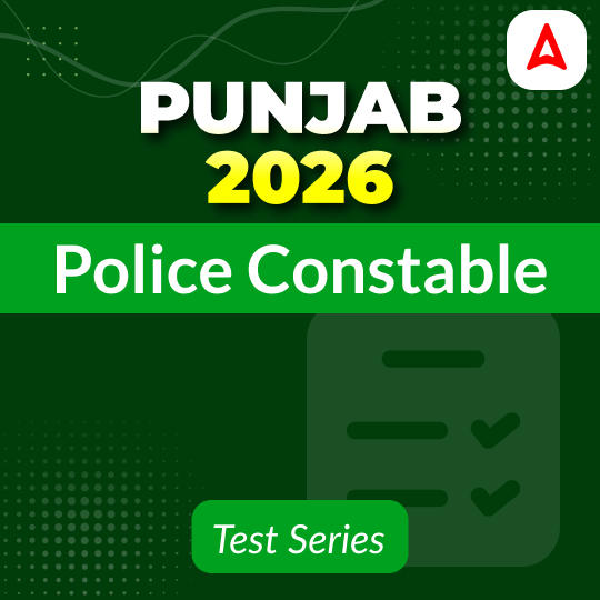 Punjab Police Constable 2026 Mock Test