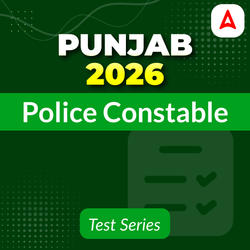 Punjab Police Constable 2026 Mock Test
