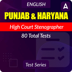 Punjab & Haryana High Court Stenographer Mock Test 2025