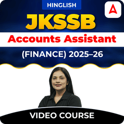 JKSSB Accounts Assistant (Finance) 2025–26 | Live Classes + Video Course by Adda247