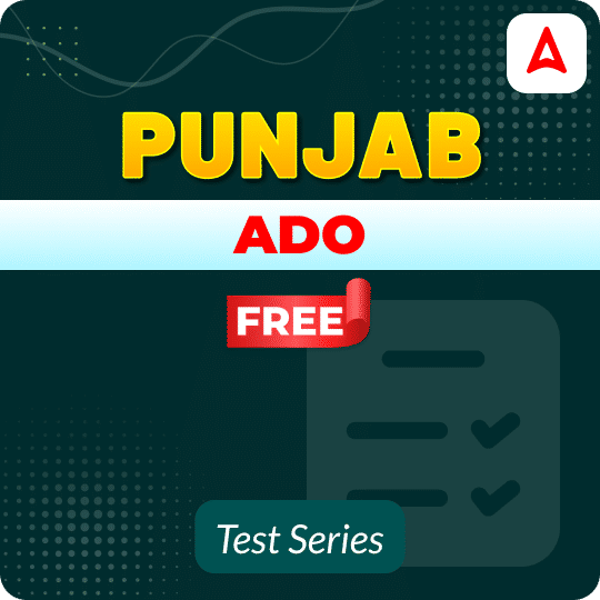 Punjab ADO Free Mock Test Series