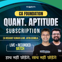 CA Foundation Quantitative Aptitude Subscription | Online Live Classes by Adda 247