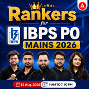 Rankers for IBPS PO Mains 2026 | Online Live Classes by Adda 247