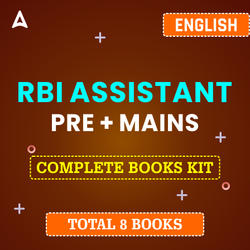 RBI Assistant Pre + Mains 2025 | Complete Books Kit(English printed Edition) by Adda247