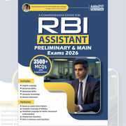 Comprehensive Guide for RBI Assistant Preliminary & Main Exam 2026 with 3500+ MCQs with Solutions (English Printed Edition) By Adda247