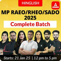 MP RAEO/RHEO/SADO 2025 Complete Batch | Online Live Classes By Adda247