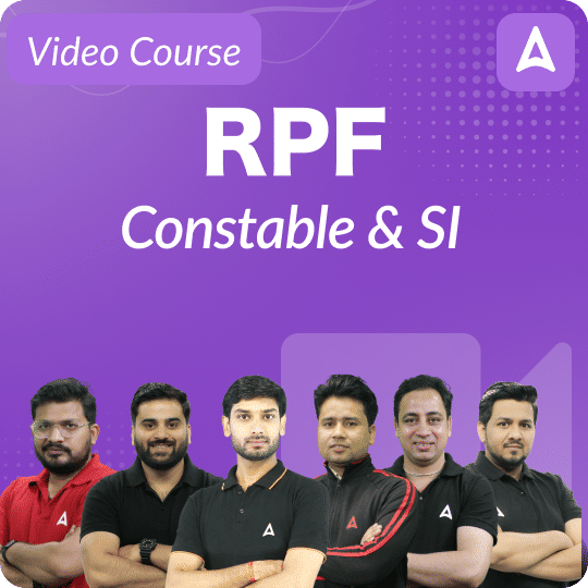RPF Constable & SI, Hinglish, Video Course by Adda247