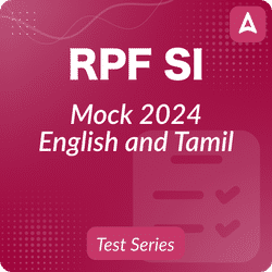 RPF SI Online Test Series 2024 by Adda247 Tamil