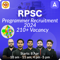RPSC Programmer Recruitment 2024, Online Coaching Batch 3 Based on Latest Exam Pattern by Adda247 PCS