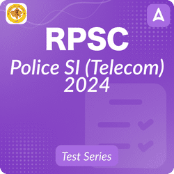 RPSC Police SI(Telecom) Mock Test 2024