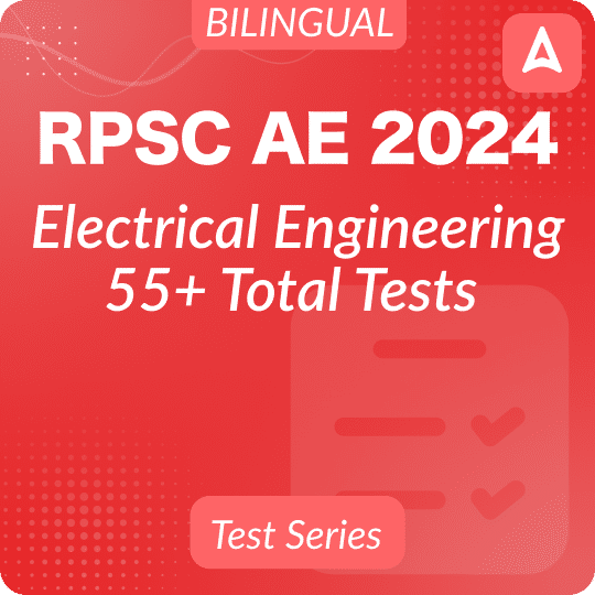 RPSC AE Electrical Engineering 2024 Mock Test