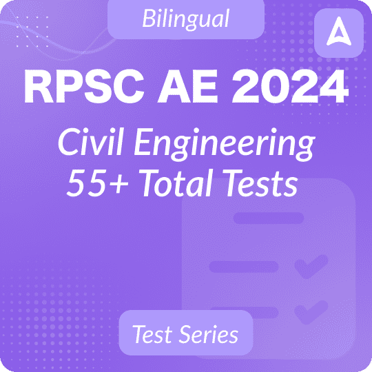 RPSC AE Civil Engineering 2024 Mock Test