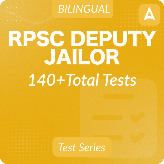 RPSC Deputy Jailor Mock Test 2024