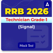 RRB Technician Grade-1 (Signal) 2026 Mock Test