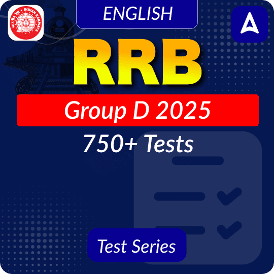 RRB Group D 2025 Complete Online Test Series by Adda247