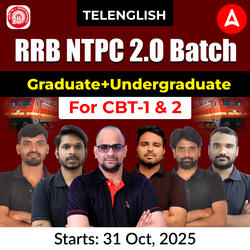 RRB NTPC 2.O Batch (2025-26) | Complete CBT-1 & CBT-2  Batch | Complete Live Batch | Online Classes By Adda247