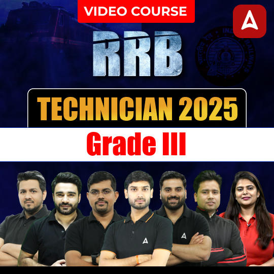 RRB Technician 2025 (Grade -III) | Hinglish | Video Course by Adda247