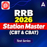 RRB Station Master (CBT + CBAТ) 2026 Mock Test