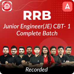 RRB Junior Engineer(JE) CBT- 1 New Batch | Hinglish | Online Live Classes By Adda247