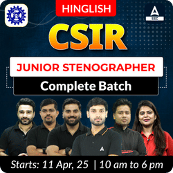 CSIR - Junior Stenographer Complete Batch | Hinglish | Online Live Classes By Adda247