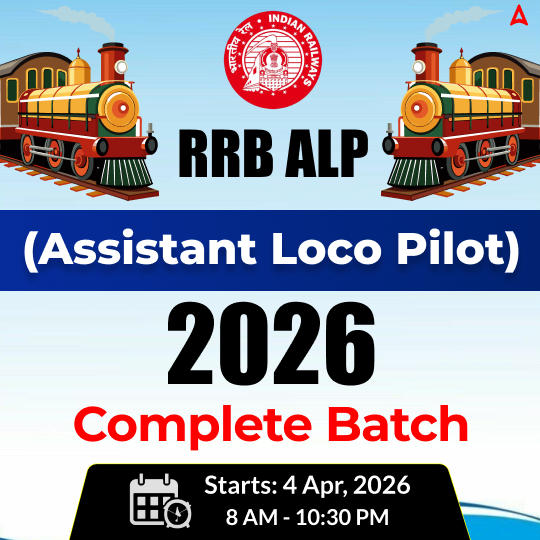 RRB ALP (Assistant Loco Pilot) 2026 | Complete Live + Recorded Batch | Online Classes By Adda247