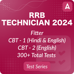 RRB Technician Fitter Stage - I & II CBT 2024 Mock Tests, Online Test Series by Adda247