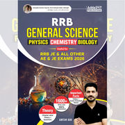 RRB General Science 2026 | Physics, Chemistry & Biology | 1600+ MCQs with Explanations | RRB JE & AE/JE Exams (English Printed Edition) By Adda247