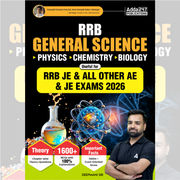RRB JE General Science Chapter-wise Theory + Questions | 1600+ MCQs Useful for RRB JE & All other AE & JE Exams (English Printed Edition) By Adda247