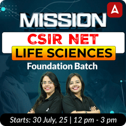 Mission CSIR NET Life Sciences Foundation Batch | Target December 2025 | Online Live Classes by Adda 247 | Online Live Classes by Adda 247