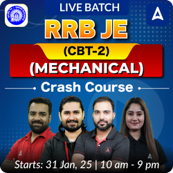 Selection 1.0 - RRB JE (CBT-2) Crash Course (Mechanical) Complete Batch by Adda 247