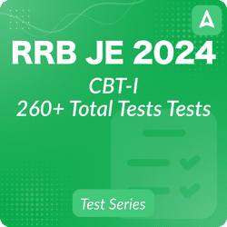 RRB JE CBT-I Mock Tests, Online Test Series By Adda247