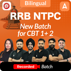 RRB NTPC New Batch for CBT 1+ 2 Recorded Batch | Bilingual | Online Live Classes by Adda 247