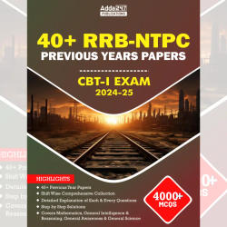 40+ RRB NTPC Previous Year Papers (English Printed Edition) by Adda247