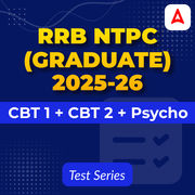 RRB NTPC Graduate (CBT 1 + CBT 2 + Psycho) 2025-26 Mock Test