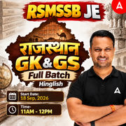 Rajasthan GK/GS - | Engineering | Complete Batch By Adda247