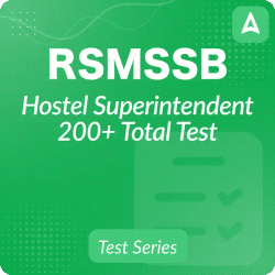 RSMSSB Hostel Superintendent 2024 Mock Test