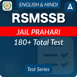 RSMSSB Jail Prahari Mock Test 2025