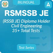 RSMSSB JE (RSSB JE) Diploma Holder Civil Engineering 2024 Mock Test