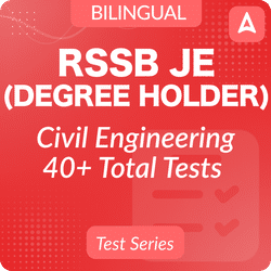 RSSB JE(Degree Holder) Civil Engineering 2024, Complete Online Test Series by Adda247