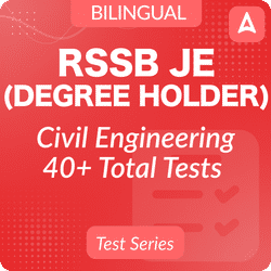 RSSB JE(Degree Holder) Civil Engineering 2024 Mock Tests