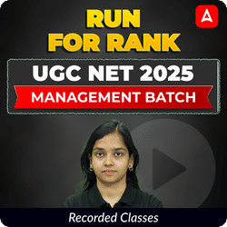 RUN FOR RANK I UGC NET 2025 MANAGEMENT BATCH | RECORDED CLASSES BY ADDA 247
