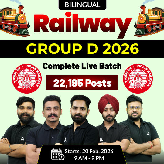 Railway Group D 2026 Complete Live Batch | 22,195 Posts | Bilingual | Online Live Classes by Adda 247