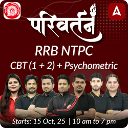 परिवर्तन- Parivartan- RRB NTPC Foundation Batch for 2025 - 26 with Test Series and eBook | Hinglish | Online Live Classes By Adda247