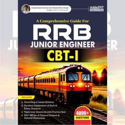 A Comprehensive Guide for RRB Junior Engineer CBT-1 2025-26 | 4000+ Questions (English Printed Edition) by Adda247