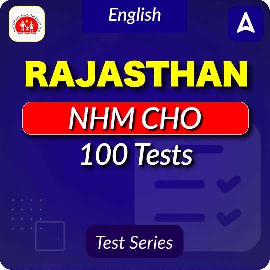 Rajasthan NHM CHO Online Test Series