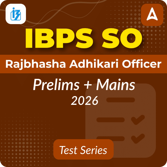 IBPS SO Rajbhasha Adhikari 2026 Mock Test Series