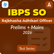 IBPS SO Rajbhasha Adhikari 2026 Mock Test Series